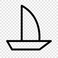 cruise, vacation, fishing, sailing icon svg