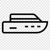 Cruise, Cruise Line, Cruises, Sailboat icon svg