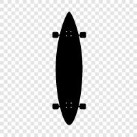 cruiser, downhill, cruising, surfing icon svg