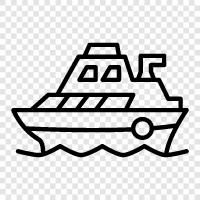 cruising, fishing, sailing, water icon svg