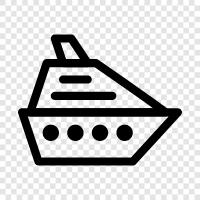 cruising, vacation, cruise ships, cruise ports icon svg