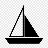 cruising, sailboat, fishing, water icon svg