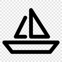 cruising, sailing, windsurfing, sailing yacht icon svg