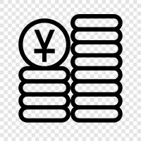 cryptocurrency, digital, virtual, blockchain icon svg