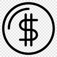 cryptocurrency, digital, electronic, virtual icon svg