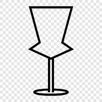 crystal, drinking, wine, whiskey icon svg