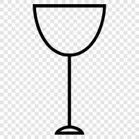 crystal, drinking, wine, beer icon svg