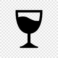 crystal wineglass, wine glass, wine goblet, tulip wine icon svg