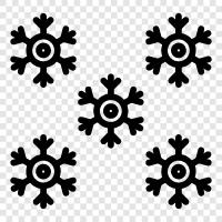 crystal, snowflake, icicle, iceberg icon svg