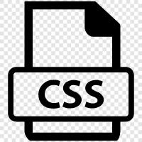 css file, css code, css editor, css style icon svg