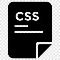 css file, css file format, css file size icon svg