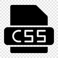 css, css3, Stil, Stilblatt symbol