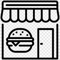 cuisine, food, restaurant, food truck icon svg