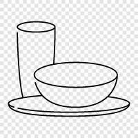 cuisine, food, plates, cooking icon svg