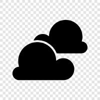 cumulus, cirrus, cumulonimbus, stratus icon svg