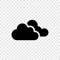 cumulus, cirrus, cumulonimbus, stratus icon svg