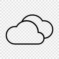 cumulus, cirrus, stratus, nimbus icon svg