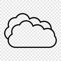 cumulus, cirrus, stratus, nimbus icon svg