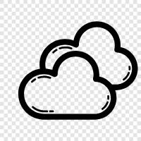 cumulus, cirrus, stratus, nimbus icon svg