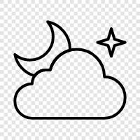 cumulus, cirrus, stratus, cumulonimbus icon svg