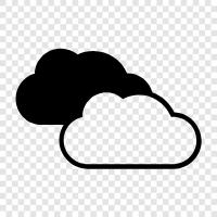 cumulus, cirrus, stratus, nimbus icon svg