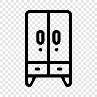 cupboards, closet, closets, storage icon svg