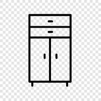 cupboards, kitchen, kitchen cupboards, kitchen storage icon svg