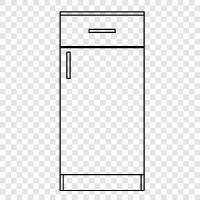 cupboards, kitchen, kitchen cabinets, kitchen furniture icon svg