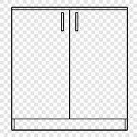 cupboards, kitchen, kitchen cupboard, kitchen cabinets icon svg