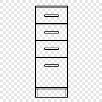 cupboards, storage, storage solutions, home storage icon svg