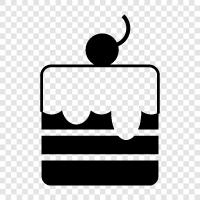 Cupcake, Bakery, Şeker, Recipe ikon svg