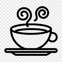 cups, saucer, teacup saucer, teacup and icon svg