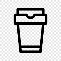 cups, disposable cups, paper cups, to go cup icon svg