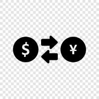 currency, rates, global, foreign icon svg