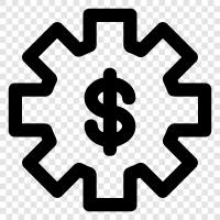 currency, economy, finance, investments icon svg