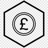 currency, exchange rate, British pound, euro icon svg