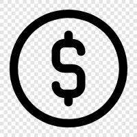 currency, economy, finance, investment icon svg