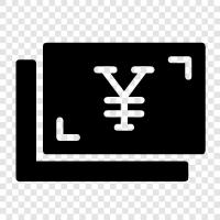 currency, Japanese yen, currency exchange, Japanese yen exchange icon svg