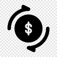 currency, rates, foreign currencies, stocks icon svg