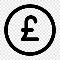 currency, euro, British pound, international currency icon svg