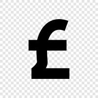 currency, sterling, British, money icon svg