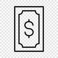 currency, money, economy, dollar icon svg