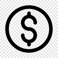 currency, finance, economy, investing icon svg