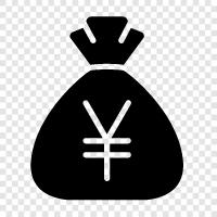 currency, exchange rate, dollar, yen icon svg