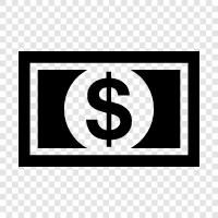 currency, economy, money, spending icon svg