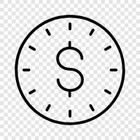 currency, financial, investing, dollar icon svg