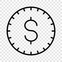 currency, money, economy, finance icon svg