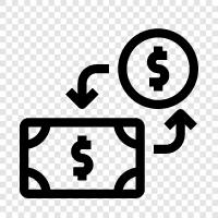 currency, rates, currency exchange, foreign exchange icon svg