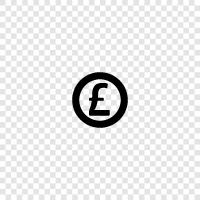 currency, British, sterling, pound icon svg