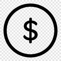 currency, money, economy, investment icon svg